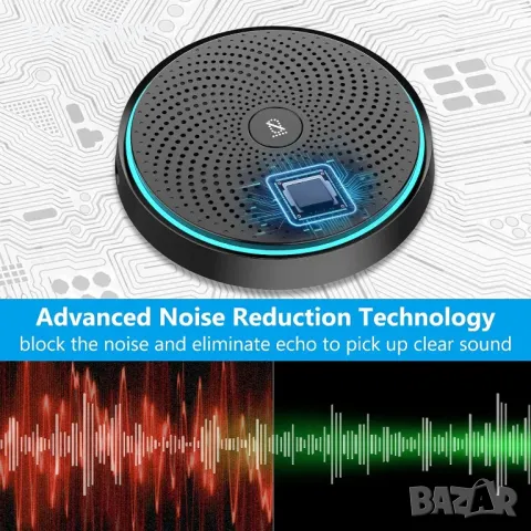 Конферентен USB микрофон, ANSTEN OSM09, снимка 5 - Микрофони - 48485691