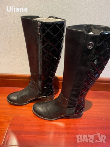 Дамски ботуши Armani кожа, снимка 12 - Дамски ботуши - 51921734