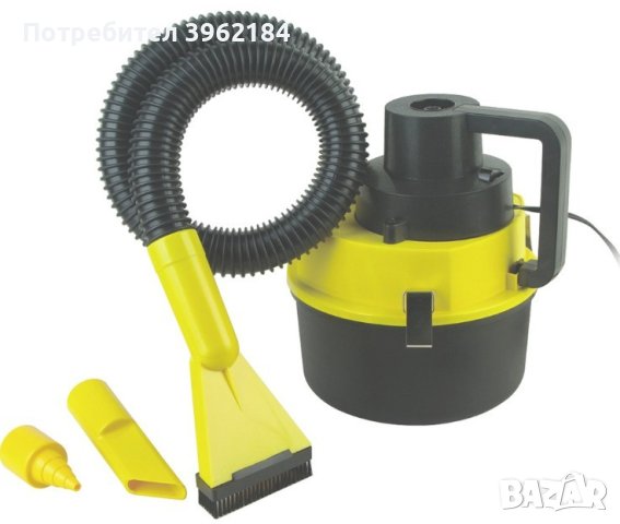 Прахосмукачка за кола за сухо и мокро почистване , 60w, снимка 1