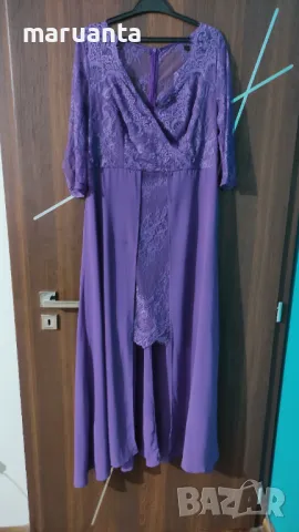 Елегантна рокля за повод за по-едри дами, р-р Хл, снимка 6 - Рокли - 48260856