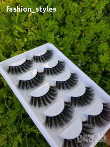 6D Мигли естествен косъм, снимка 3 - Декоративна козметика - 40629178