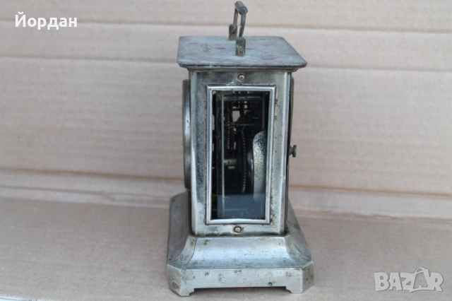 Настолен Немски часовник ''Junghans'' с латерна, снимка 5 - Антикварни и старинни предмети - 52335291