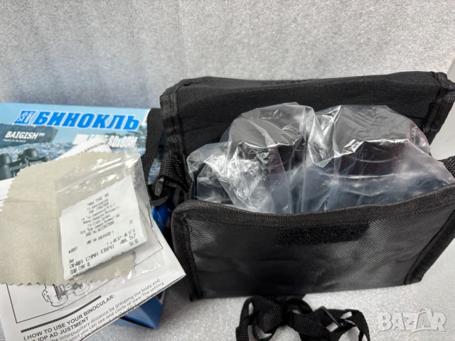 НОВ! Руски Бинокъл Baigish БПЦ5 80x80M, снимка 10 - Екипировка - 53629196