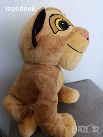 Плюшена фигурка Disney Цар Лъв Симба , снимка 3 - Плюшени играчки - 50561018