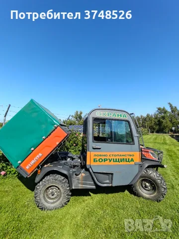 ПРОДАВА СЕ KUBOTA RTV 900 4x4 – ДИЗЕЛ – ЕДИН СОБСТВЕНИК – МНОГО ДОПЪЛНИТЕЛНО ОБОРУДВАНЕ! , снимка 3 - Селскостопанска техника - 55751025