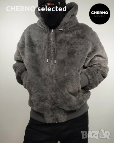 ZARA двулицево яке тип bomber с изкуствен косъм – размер XL / XXL – ново без етикети, снимка 9 - Якета - 52877577