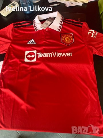 Тениска на Манчестър Юнайтед, снимка 3 - Спортни дрехи, екипи - 41776462