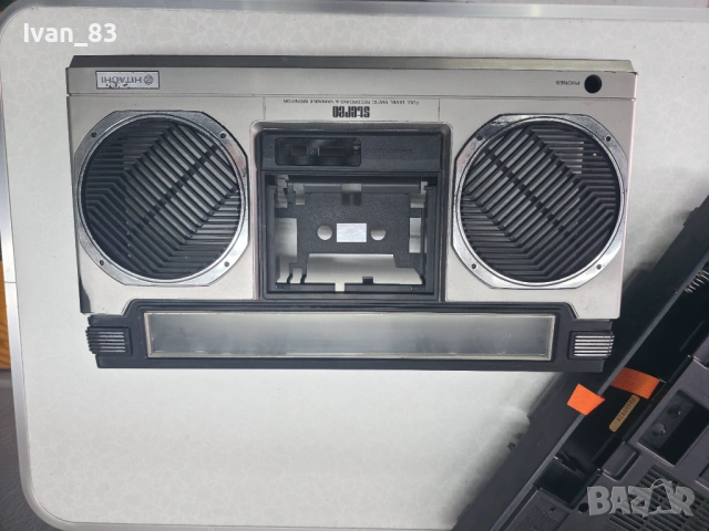 Радиокасетофон Hitachi trk 8010e, снимка 10 - Радиокасетофони, транзистори - 53591112