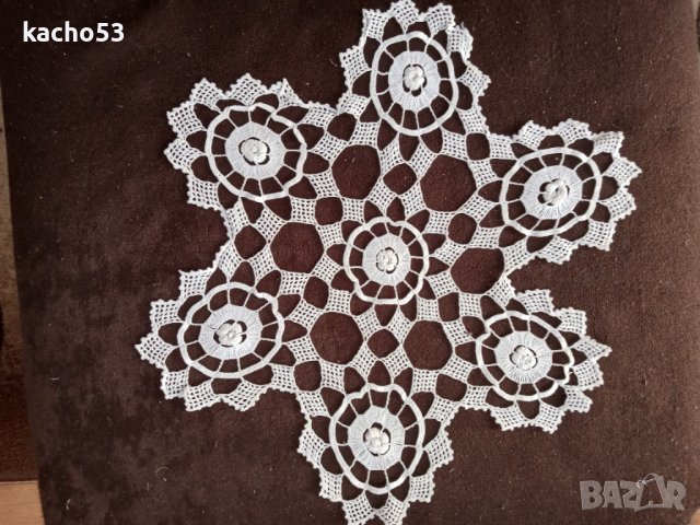 Каре-плетено на една кука., снимка 1