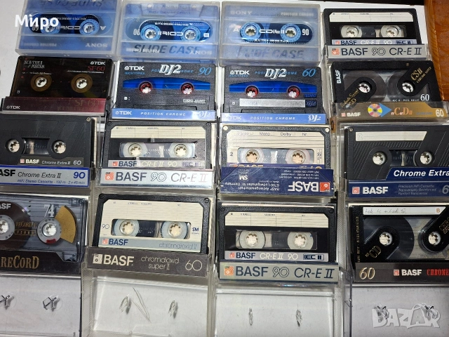 Хромни Аудио касети 56 броя, снимка 2 - Аудио касети - 53301501