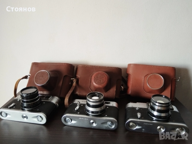 Камери ФеД/FED 3,ФеД/FED 4,ФеД /FED 5, ФеД/FED 5B , снимка 2 - Фотоапарати - 36551119
