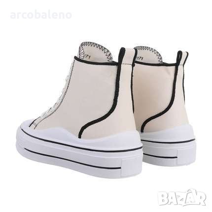 Дамски високи кецове, 2цвята , снимка 8 - Кецове - 39652588
