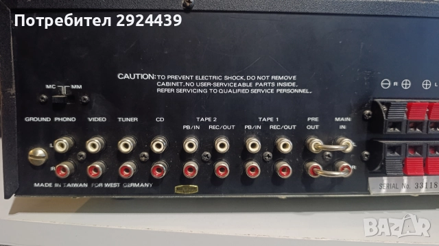 WANGINE WCA 220, снимка 6 - Ресийвъри, усилватели, смесителни пултове - 52728776