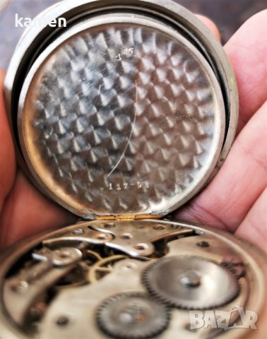 Джобен Часовник ANCRE 15 Rubis, снимка 10 - Антикварни и старинни предмети - 41844646