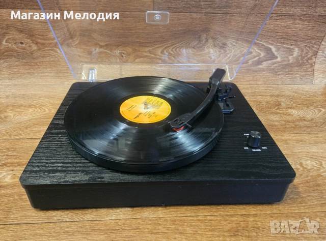 Грамофон Audizio RP330 с Bluetooth – Модерен дизайн и вграден усилвател