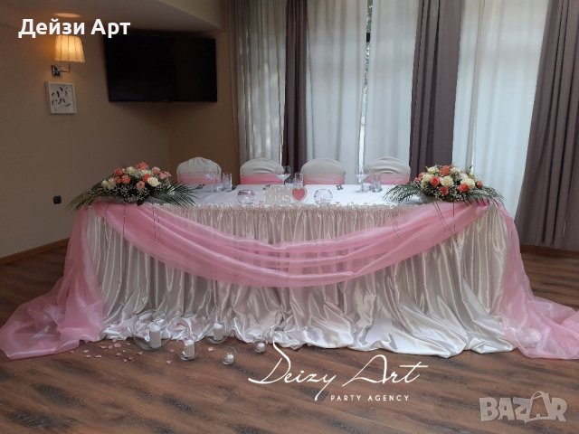 Украса за Сватва/Арка с цветя, снимка 12 - Декорация - 42349626