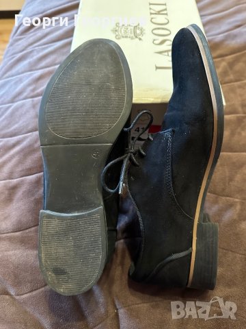 Елегантни обувки, естествен велур, снимка 4 - Дамски ежедневни обувки - 40913191