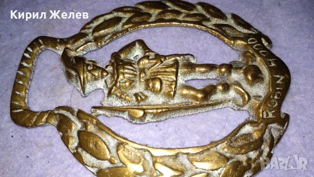 РОБИН ХУД Старо БРОНЗОВО ДЕКОРАТИВНО АРТ ПАНО за СТЕНА АНГЛИЯ 33981, снимка 10 - Пана - 38928057