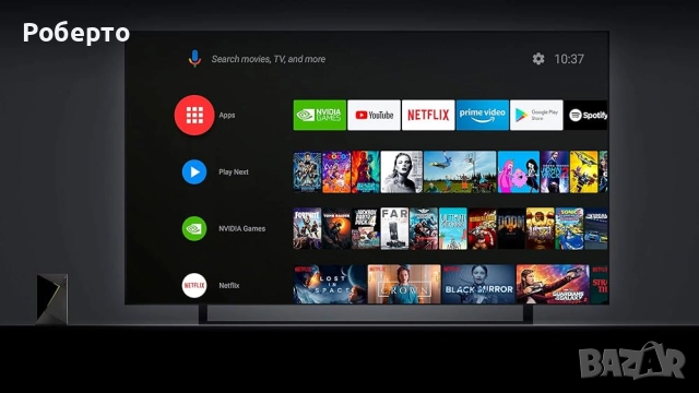 Медиен плейър nVIDIA Shield TV Pro, Android TV, снимка 2 - Приемници и антени - 52924151
