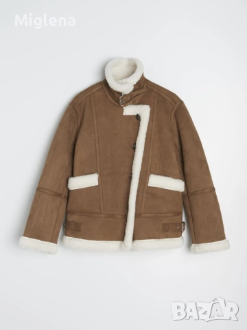 Дамско яке с каракул , снимка 2 - Якета - 52917736