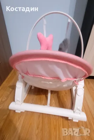 LORELLI Classic Шезлонг ENJOY pink ballet, снимка 2 - Детски шезлонги - 48475263