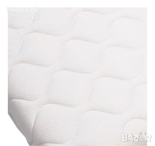 Бебешко легло люлка „Рини ПЛЕЙ" Бял с матрак, снимка 3 - Кошарки - 52906076