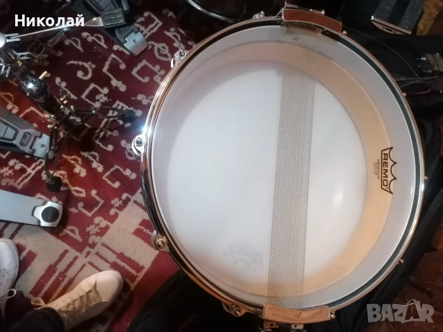 Pearl free floating maple 14x3,5 , снимка 4 - Ударни инструменти - 52839526