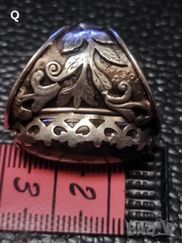 стар сребърен пръстен , снимка 8 - Пръстени - 50276645