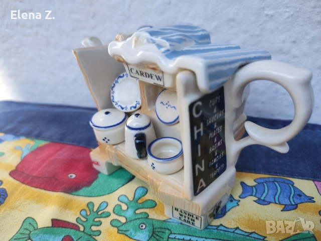 Винтидж чайник сергия за порцелан Paul Cardew