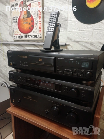Sony TA-FE448E,  ST-SE500,  CDP-XE800., снимка 10 - Аудиосистеми - 53224662