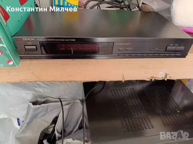 AM/FM стерео тунер Denon TU-260 – перфектен перфектен прием и вид