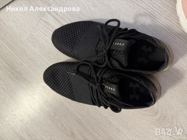 Маратонки under armour черни , снимка 5 - Маратонки - 56233063