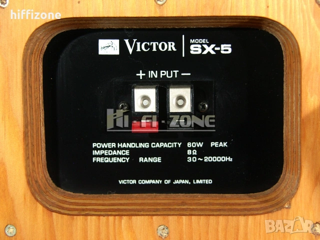    JVC victor sx-5 Тонколони, снимка 9 - Тонколони - 53428543