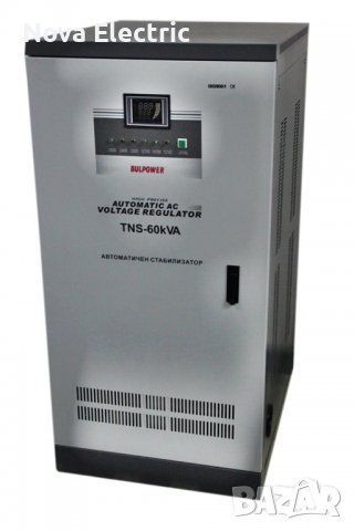 Автоматичен Стабилизатор На Ток 60KW BULPOWER С LED ДИСПЛЕЙ, снимка 2 - Генератори - 39402195