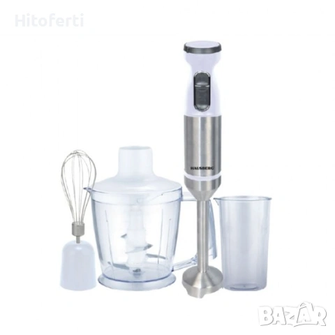  Професионален блендер Hausberg HB-7700, 4 в 1A, 1000 мл., различни цветове, снимка 2 - Чопъри и пасатори - 53750277