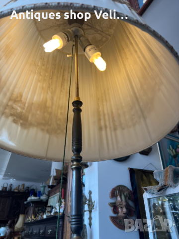 Салонна лампа ловна сцена №5156 , снимка 9 - Антикварни и старинни предмети - 44616829