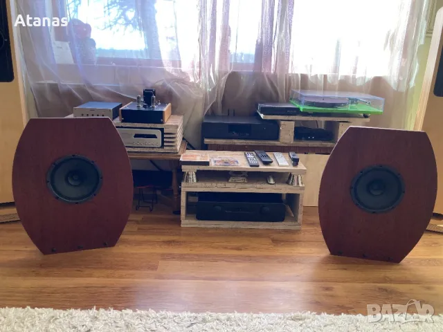 Caintuck Audio Betsy open-baffle loudspeakers  			