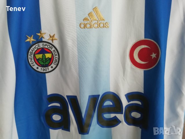 Fenerbahce Adidas 2011/2012 рядка оригинална тениска фланелка Фенербахче Адидас екип размер М, снимка 3 - Тениски - 42169132