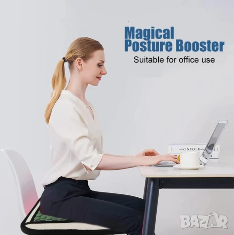 360° Турмалинова Подложка 3D ВиброМасажор за Стягане на Влагалището и Укрепване на Интимните Мускули, снимка 18 - Масажори - 51104738