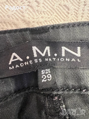 Черен панталон Amnesia AMN., снимка 3 - Панталони - 51278145