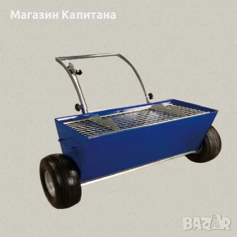 Топинг количка Bisonte, до 150 кг, за полагане на подови настилки