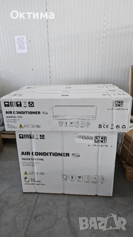 Инверторен климатик CONTER Breeze by Midea 12000 btu WiFi included, снимка 4 - Климатици - 51268508