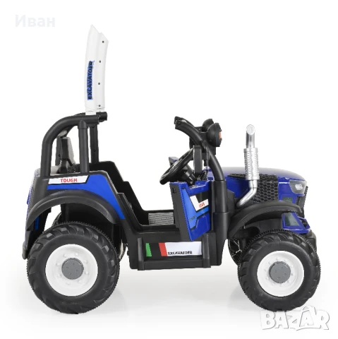 ТОП ЦЕНА!НОВО!Акумулаторен трактор HARVEST с 12Vбатерия,дистанционно, снимка 6 - Коли, камиони, мотори, писти - 51361779