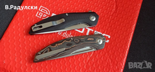 Dulotec Karma XL – дръжка от G10 и 8Cr13MoV стомана, снимка 10 - Ножове - 53702938