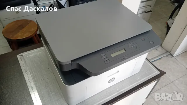 НОВ! Безжичен Wi-Fi лазерен принтер, скенер и копир 3 в 1 HP Laser MFP 135w, снимка 3 - Принтери, копири, скенери - 55776500