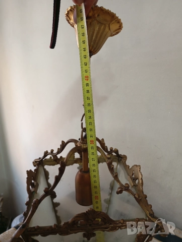 Полилей рококо тип фенер, снимка 4 - Полилеи - 52503415