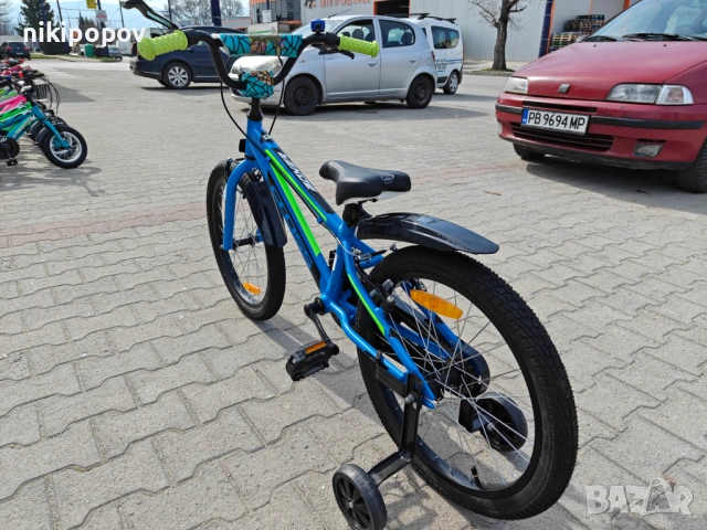 CROSS Алуминиев велосипед 20" BOXER син, снимка 10 - Велосипеди - 53830552