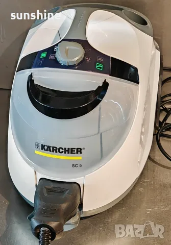 ВИДЕО * Kärcher SC 5 * Мощна парочистачка 4.2 bar, VapoHydro, 2200 W, 3 мин. загравяне, снимка 4 - Парочистачки и Водоструйки - 55825151