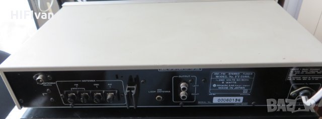 Трилентов Ретро Стерео Тунер (Аналогов) Vintage HiFi HITACHI FT-3400L Silver (сребрист), снимка 5 - Аудиосистеми - 24667825