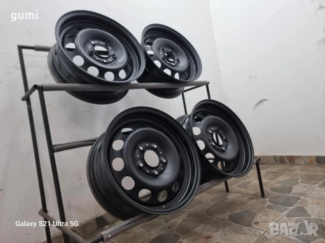 4бр 16ски джанти за BMW 5х120мм A160968 , снимка 6 - Гуми и джанти - 51247676